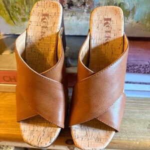 Kork-Ease Garden Platform Slide Sandals